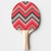 Warmer Chevron Tischtennis Schläger (Vorderseite)