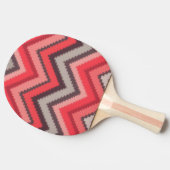 Warmer Chevron Tischtennis Schläger (Seitenansicht)