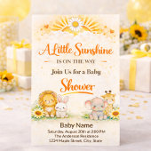 Warmer Dschungel-Explorer-Sonnen-Ästhetik Flyer