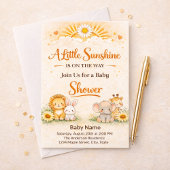 Warmer Dschungel-Explorer-Sonnen-Ästhetik Flyer