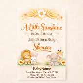 Warmer Dschungel-Explorer-Sonnen-Ästhetik Flyer