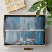 Warmer Empfang, Winter Kranz und Vogel Seidenpapier (Geschenk)