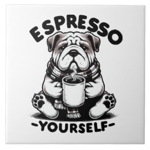 Warmer Espresso Bulldogge Fliese