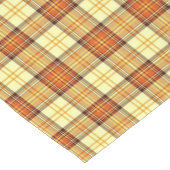 Warmer Fall kariert Mittelgroßer Tischläufer (Ecke)