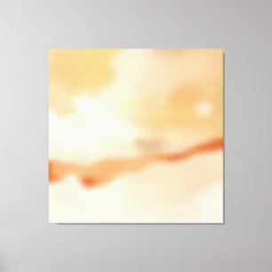 Warmer Fluss Abstract Leinwanddruck