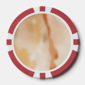 Warmer Fluss Abstract Pokerchips (Vorderseite)