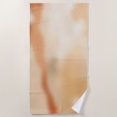 Warmer Fluss Abstract Strandtuch (Vorderseite)