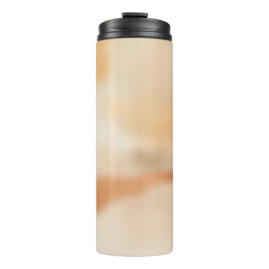 Warmer Fluss Abstract Thermosbecher (Vorderseite)