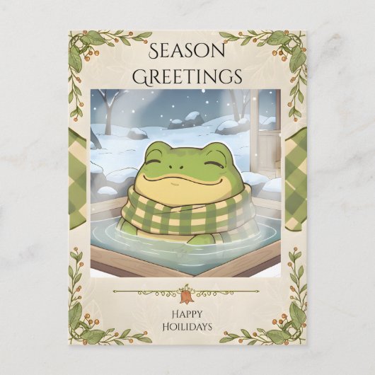 Warmer Frühling Ruhe Postkarte (Vorderseite)