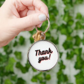 Warmer Gradient Keyring Schlüsselanhänger (Hand)