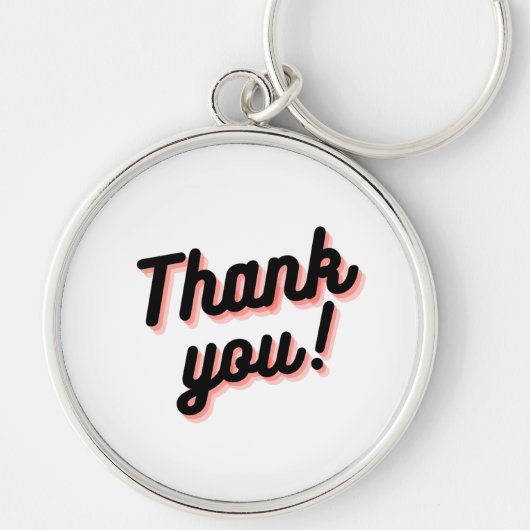 Warmer Gradient Keyring Schlüsselanhänger (Vorne)