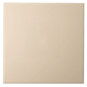 Warmer Hafer-Beige Fliese