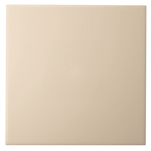 Warmer Hafer-Beige Fliese (Vorderseite)