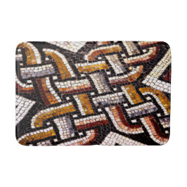 Warmer Herbst Toned Roman Tile Mosaik Badematte