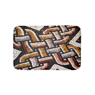 Warmer Herbst Toned Roman Tile Mosaik Badematte