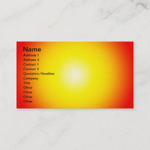 Warmer Hintergrund, Name, Adresse 1, Adresse 2, Co Visitenkarte