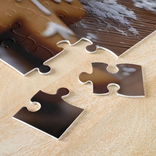 Warmer Kaffee und Lebkuchen Weihnachten Puzzle (Seite)