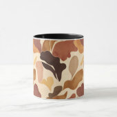 Warmer neutraler abstrakter Becher – modernes orga Tasse (Zentrum)