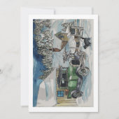 Warmer Platz Einladung (Vorderseite)