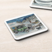 Warmer Platz Getränkeuntersetzer (Linke Seite)