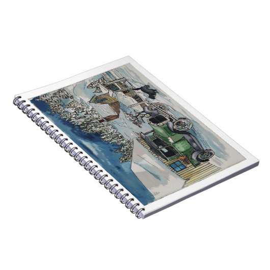 Warmer Platz Notizblock (Rechte Seite)