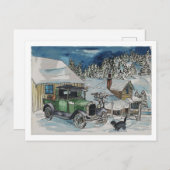 Warmer Platz Postkarte (Vorne/Hinten)