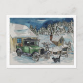 Warmer Platz Postkarte (Vorderseite)