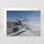 Warmer Propeller Postkarte (Vorne/Hinten)