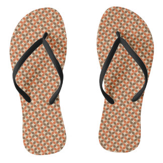 Warmer Retro-Boomerang im Stil der Mitte des 20. J Badesandalen