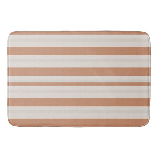 Warmer Sandstreifen Badematte (Vorderseite)