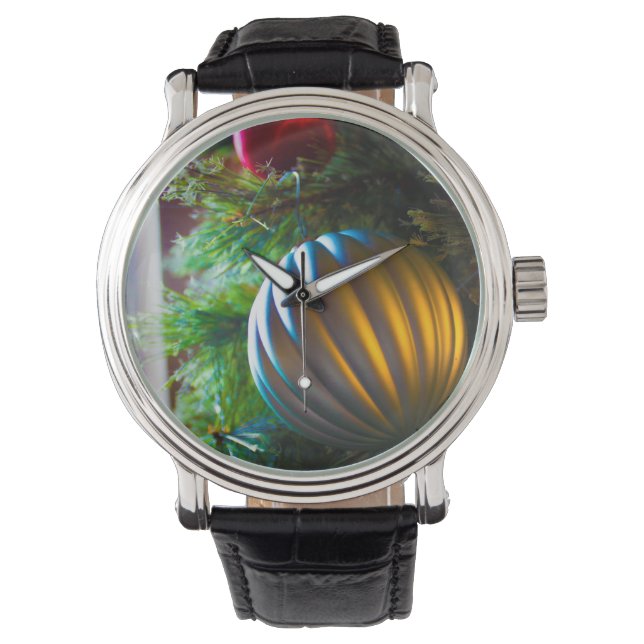 Warmer Silber Armbanduhr (Vorderseite)