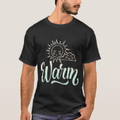 Warmer Sommer T-Shirt (Vorderseite)