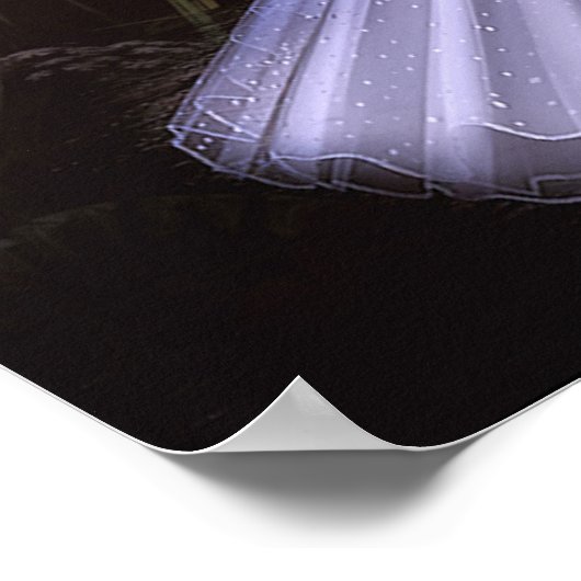 Warmer Sonnenschein Poster (Ecke)