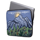 Warmer Sonnentag Laptopschutzhülle (Vorderseite Links)