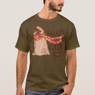 Warmer und gemütlicher Mops Puggle Dog Besitzer We T-Shirt