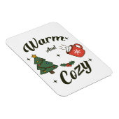 Warmer und gemütlicher Weihnachten Magnet (Rechte Seite)