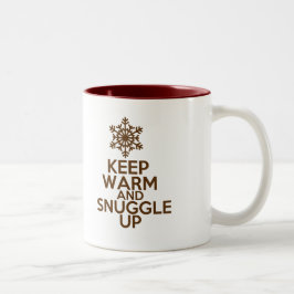 Warmer und Snuggle Coffee Cup behalten Zweifarbige Tasse