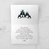 Warmer Urlaub wünscht. Weihnachtsfotokarten Feiertagskarte (Innenseite)