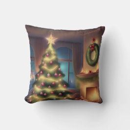 Warmer Weihnachtsbaum Kissen
