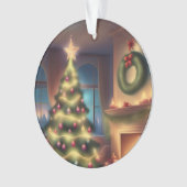 Warmer Weihnachtsbaum Ornament (Vorderseite)