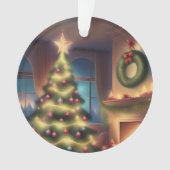 Warmer Weihnachtsbaum Ornament (Vorderseite)