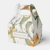 Warmer Winter Charming Weihnachten Custom Geschenkschachtel (Rückseite)