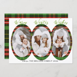 Warmer Winter wünscht 3 Fotomaterial Feiertagskarte