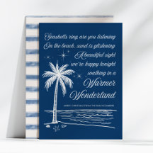 Wärmerer Wunderland-Palmenstrand-Weihnachten