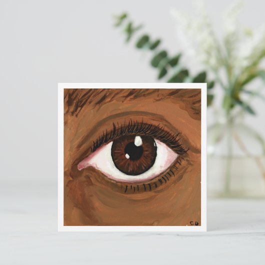 Warmes Auge (Stehend Vorderseite)