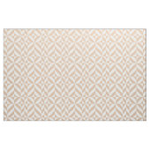 Warmes Beige Geometric Deko Cube Pattern Stoff (Fat Quarter (45,7 x 55,9 cm))