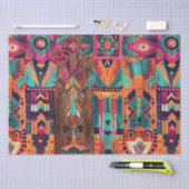 Warmes Beige "Legacy of the Sun Empire" Gewebepapi Seidenpapier (Handwerk)