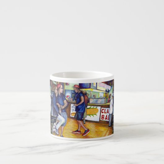 Warmes Bier, kalte Männer und ich bin heiß Espressotasse (Vorderseite)