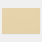 Warmes Brown Kariert Wrapping Paper Geschenkpapier Set (Vorderseite 2)