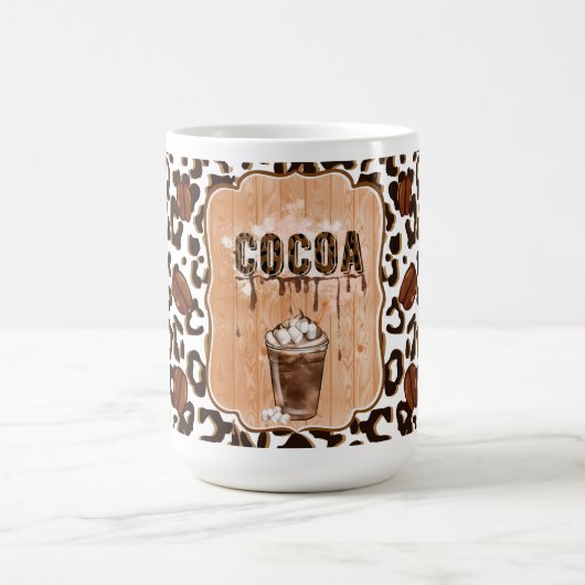 Warmes Coco-Muster Kaffeetasse (Mittel)